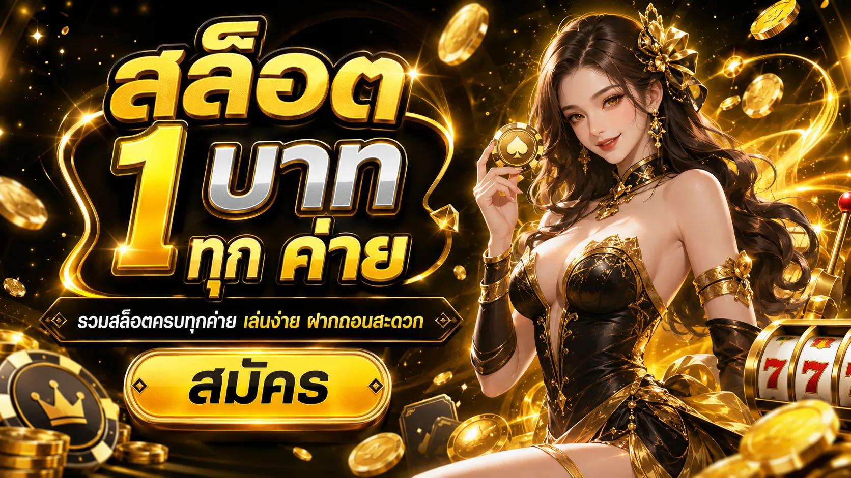 สล็อต 1 บาท ทุกค่าย